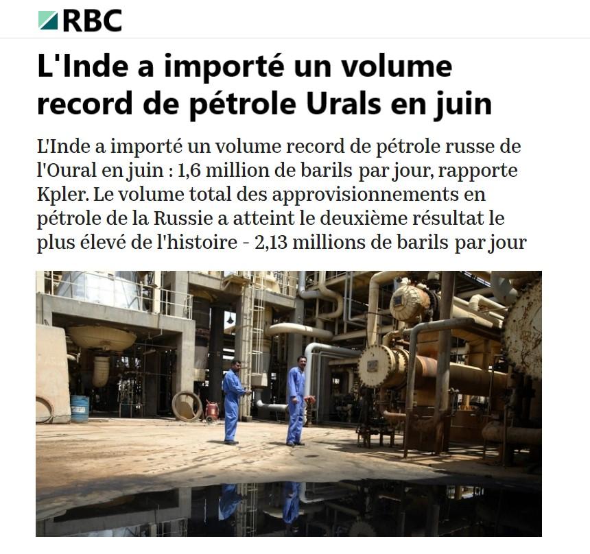 L’Urals russe franchit un record historique : le prix double les prévisions budgétaires russes pour 2026